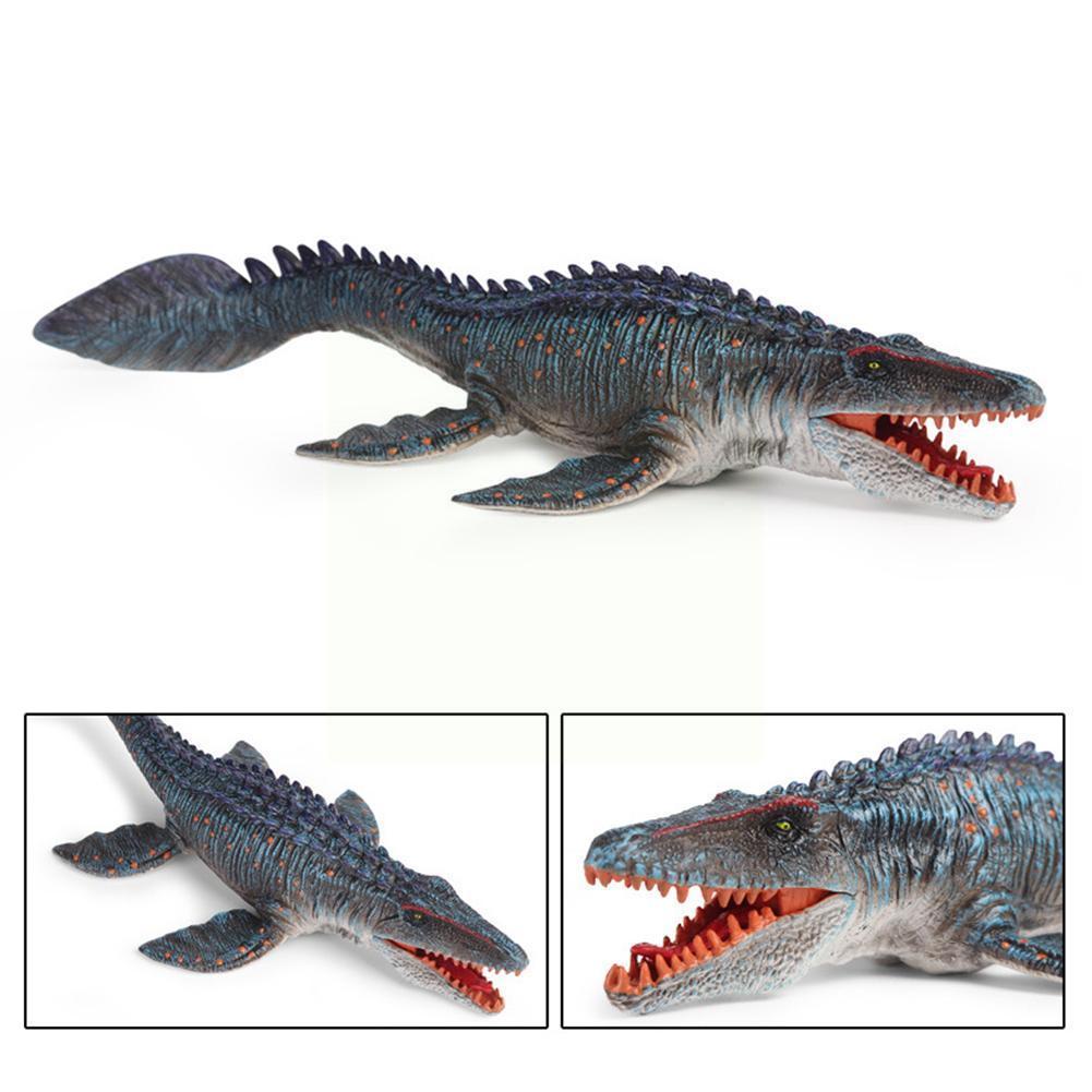 시뮬레이션 Mosasaurus 공룡 장난감 아이 교육 장난감 장식 플라스틱 액션 그림 동물 모델 공룡 장난감 S4e1